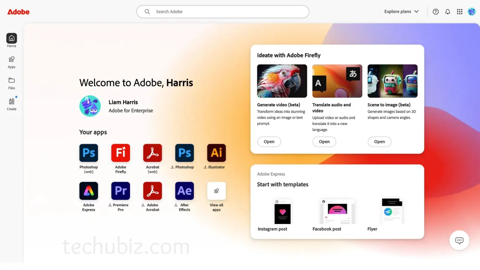 adobe all apps