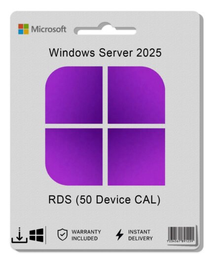 Microsoft Windows Server 2025 RDS 50 Device CAL